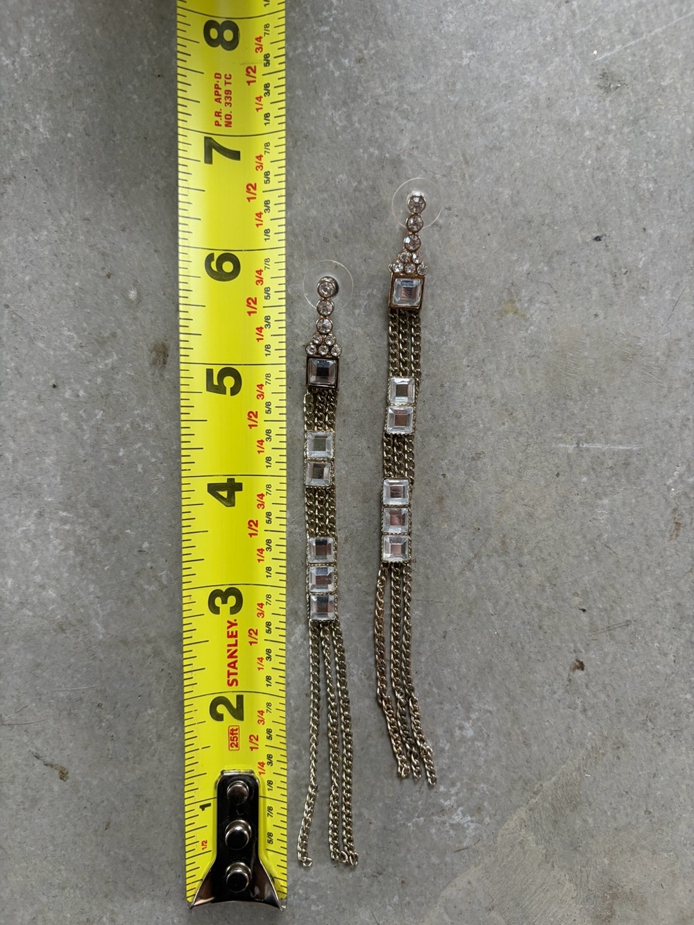 Drop Chain Earrings - Picture 5 of 6